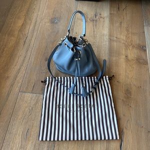 Excellent condition Henri Bendel New York purse. Dusty blue color